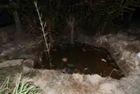 Toddler dies after falling into wastewater pond