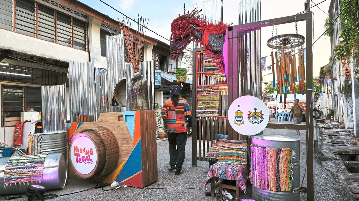 The Nibong Tebal Festival 2026 occupied over four lanes in the old town area.
