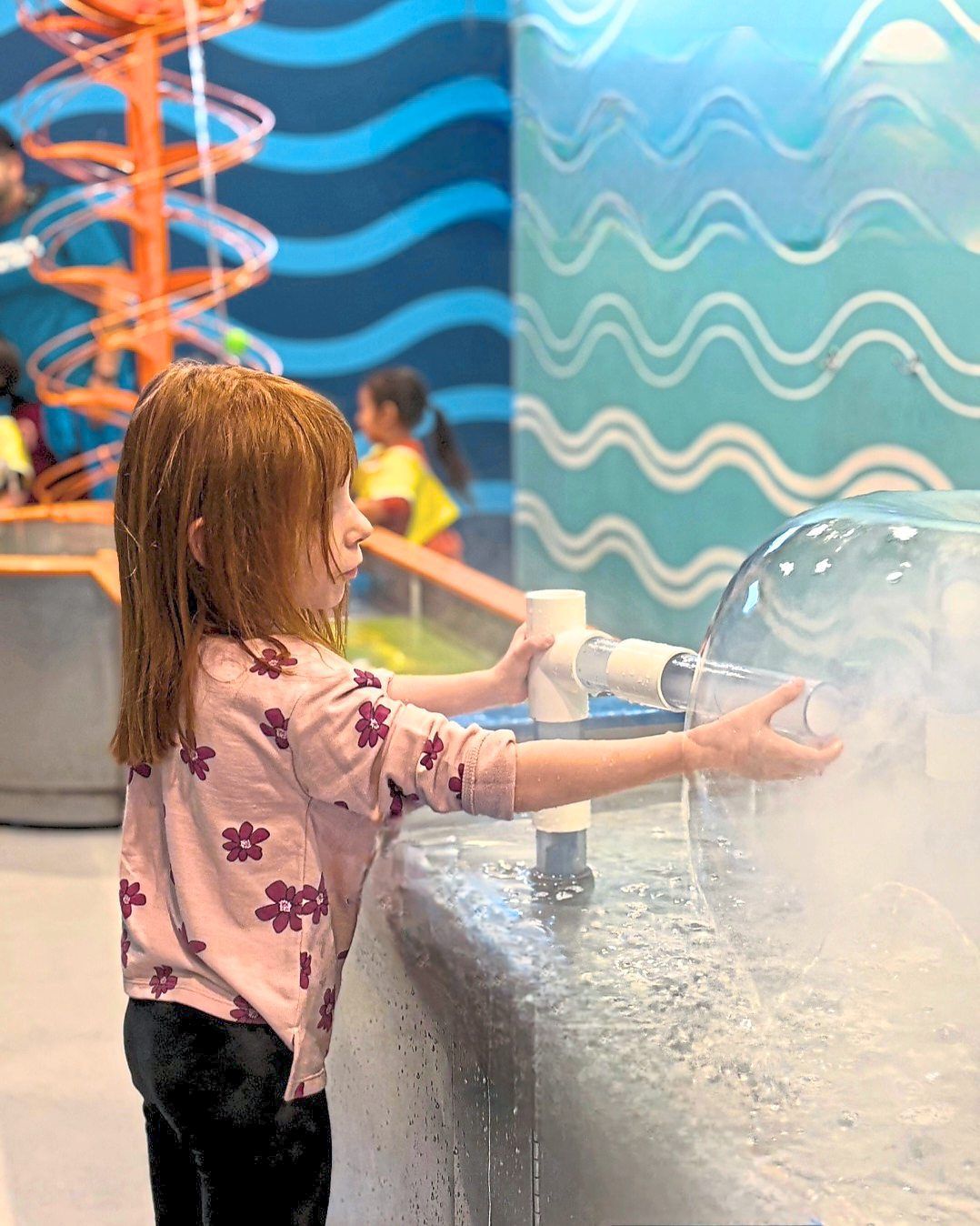 With fewer visitors allowed inside, children have more space to explore exhibits without crowds or long waiting times.