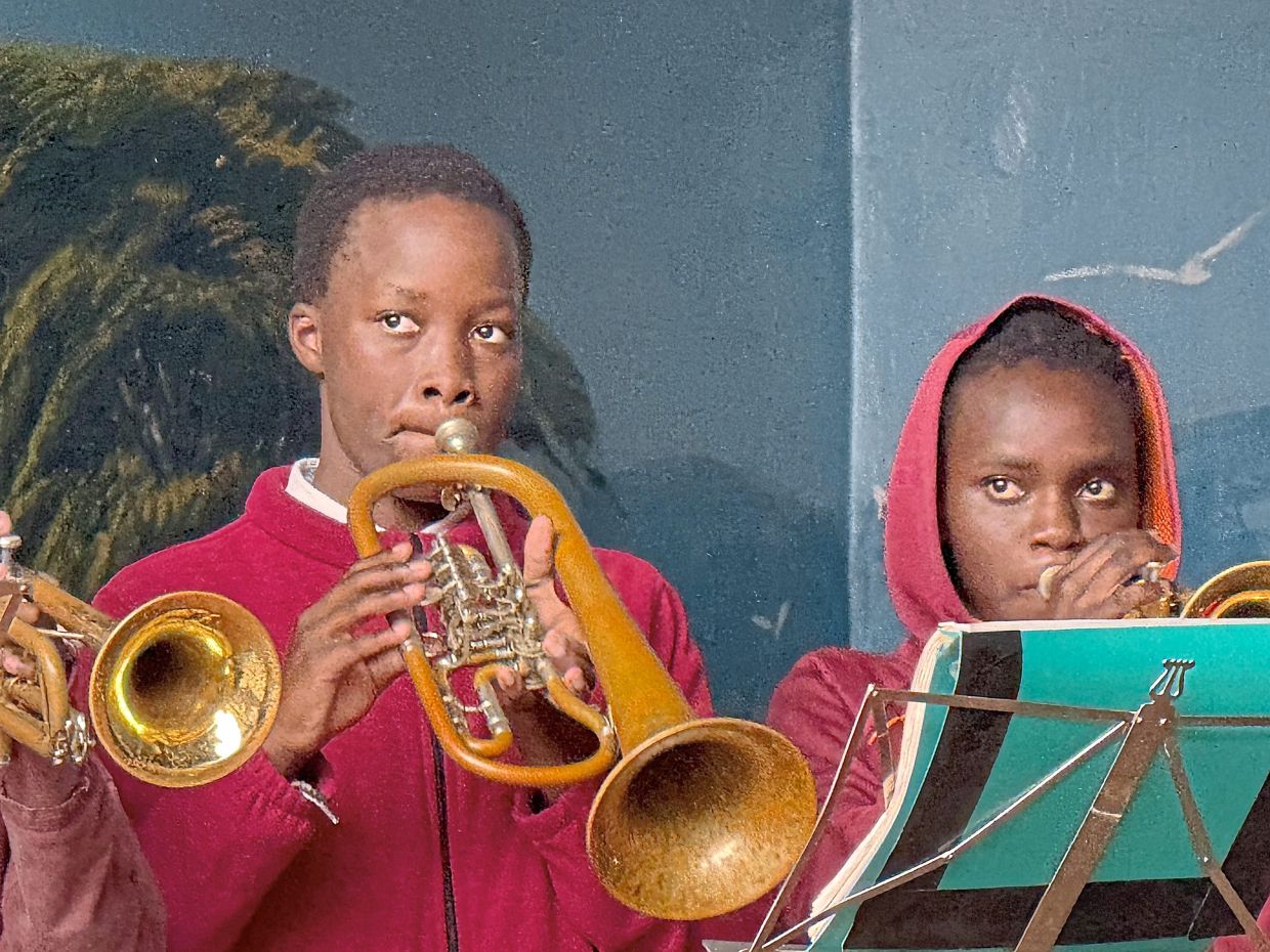 Lorena, 15, is the student representative at the Nairobi project Shangilia.
