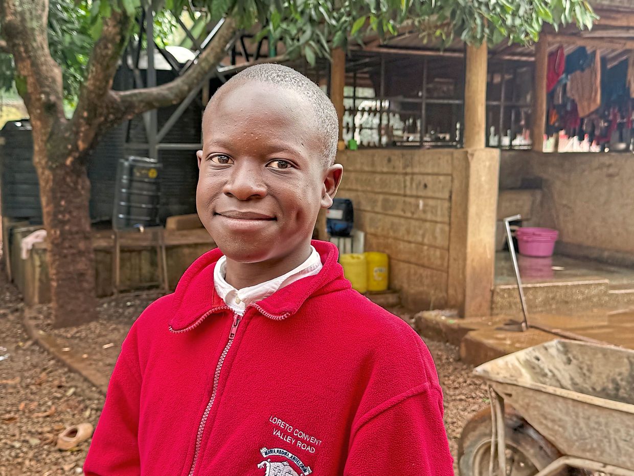 Jabali once lived on the streets of Nairobi. Today he is part of Shangilia.