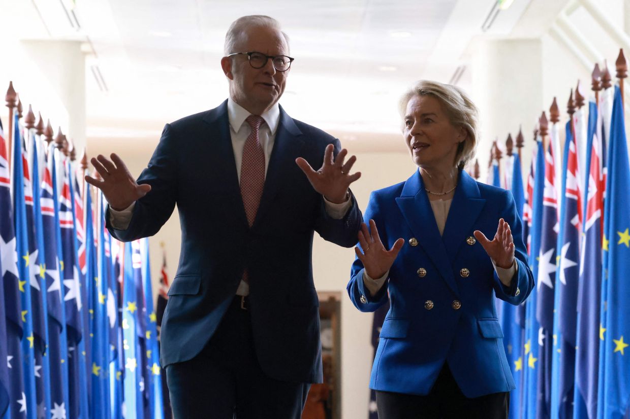 Australia and EU seal trade deal, seek to cut reliance on China for ...