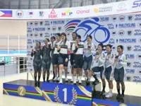 Malaysia's team sprint trio smash national record en route to silver at Asian Cycling Championships