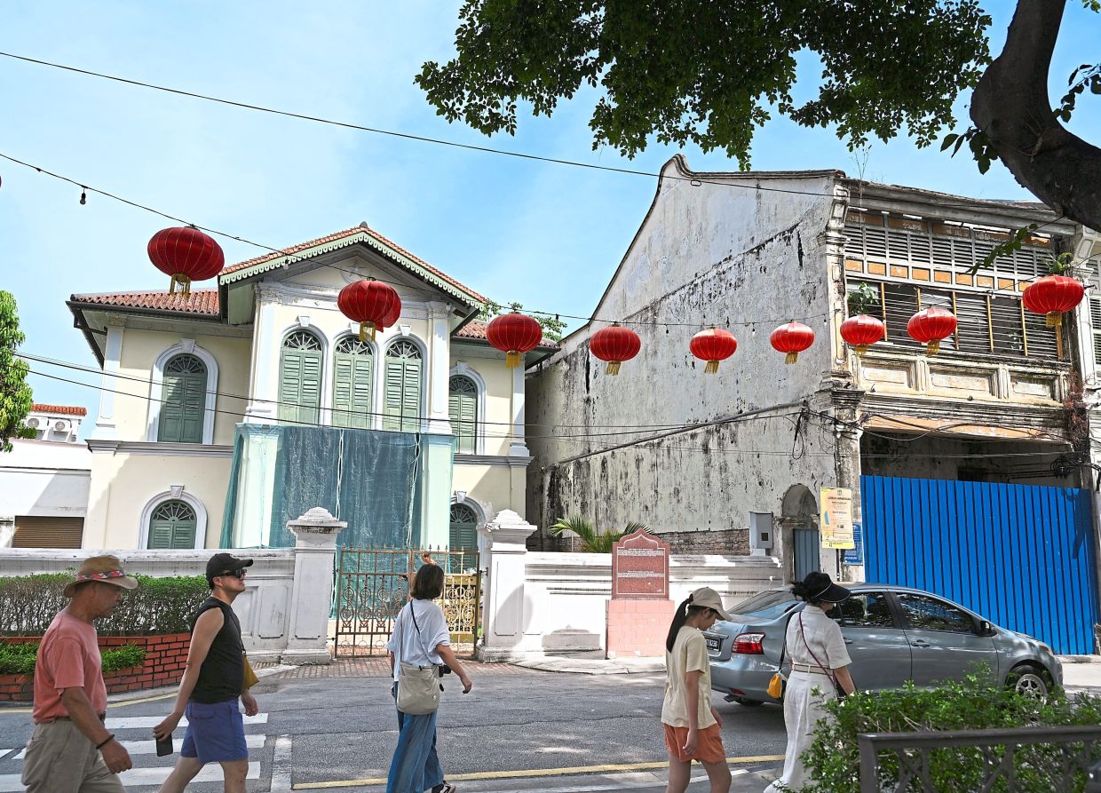 The Syed Al-Attas Mansion is among the 10 heritage buildings set for restoration.