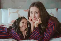 Ex-TVB star Linda Chung shares heartwarming photos with daughter in matching outfit