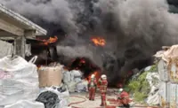 Fire breaks out at recyclable materials site in Shah Alam’s Seksyen 36