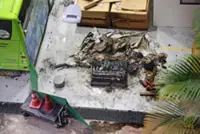 Battery from electric bus catches fire in Sin Ming, Singapore; The Land Transport Authority to investigate