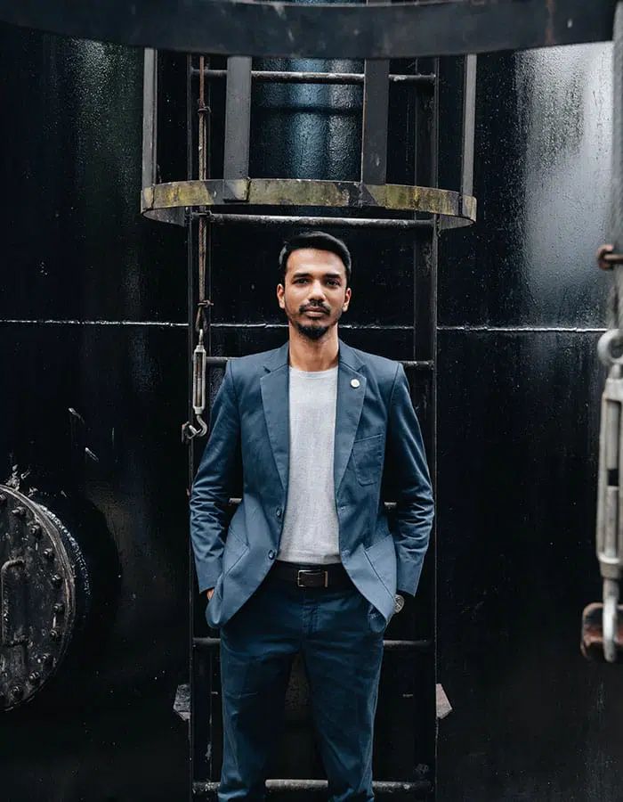 Fat Hopes Energy chief executive officer Vinesh Sinha.