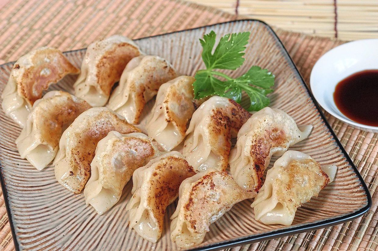 Japanese gyoza are typically pan-fried. —Pixabay