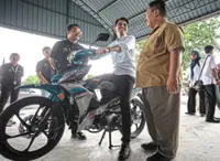 Free motorcycles for the needy in Perak to improve livelihood