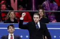 Russian jailed in UK for attacking woman after Trump's son alerted police