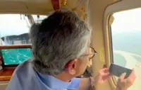 Sultan Abdullah conducts aerial inspection of Pahang River