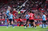 Soccer-Man City close on WSL title with 3-0 derby win, Arsenal down Spurs