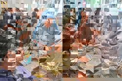 Gold rush as prices go down