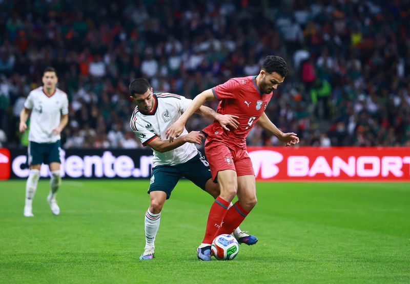 Soccer-Mexico draw 0-0 with Portugal in Azteca reopening friendly