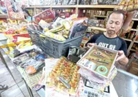 Many sticking to traditional items