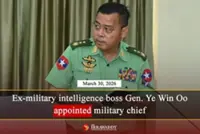 'Eyes and ears' of junta boss: From torture chambers head to army chief,  Myanmar general Ye Win Oo now set to be defence main man