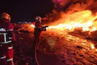 Fire at Kayu Madang landfill contained