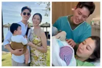 Former Miss HK Louisa Mak shares motherhood journey video, including footage from delivery room