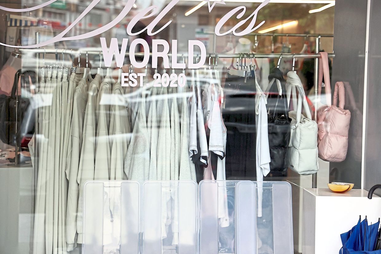 Vintage and thrift stores, like the ones in Taman Paramount, are a favourite among the Gen Zs. Photo: The Star/Art Chen