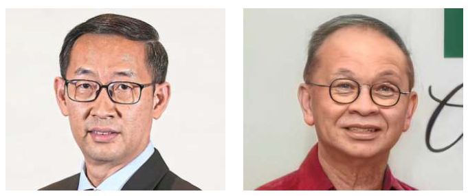 Using what works: Koong (left) and Lee say loan moratoriums and diesel subsidies could help cushion the mounting financial pressure on businesses.