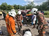 Three killed in accident near Segamat
