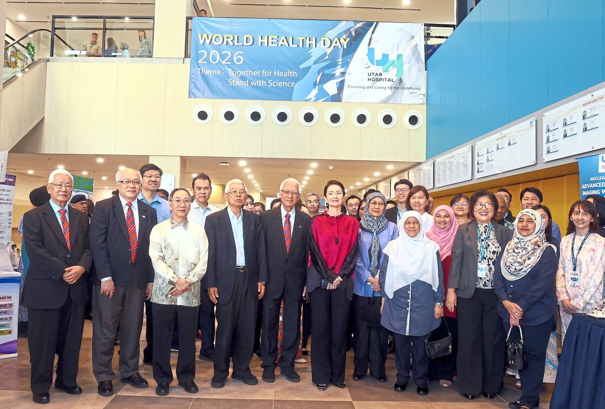 Tuanku Zara graces health event at Hospital UTAR