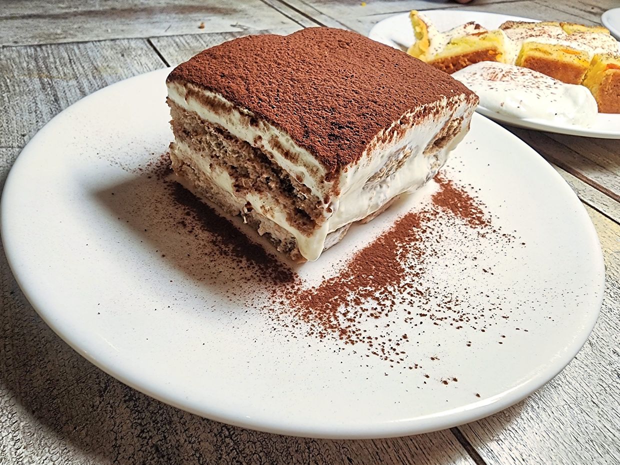 The house-made tiramisu is delightful from start to finish and absolutely worth ditching your diet for. — ABIRAMI DURAI/The Star