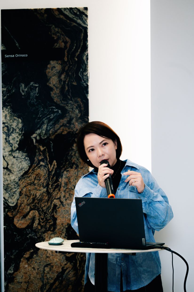 It’s not just about creating something beautiful. It’s about designing for people and ensuring that a space connects them to the moment and to one another, says Tay. Photo: Cosentino Malaysia