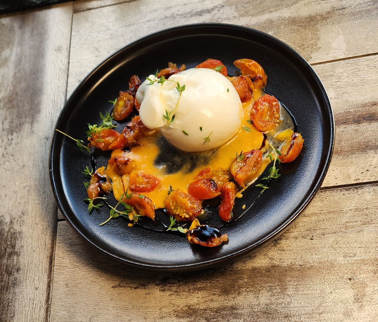 The creamy burrata is served fresh; not frozen like most restaurants in the Klang Valley. — ABIRAMI DURAI/The Star