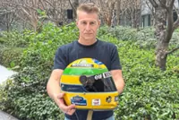 Collector shows off ‘million-dollar’ Senna helmet