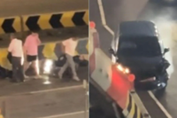 Car driver arrested after Singapore hit-and-run accident injuring motorcyclist
