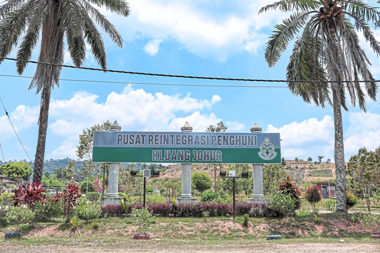 The Kluang PRP houses 480 persons under supervision, with 200 of them involved in the Inmate Industrial Reintegration Programme.