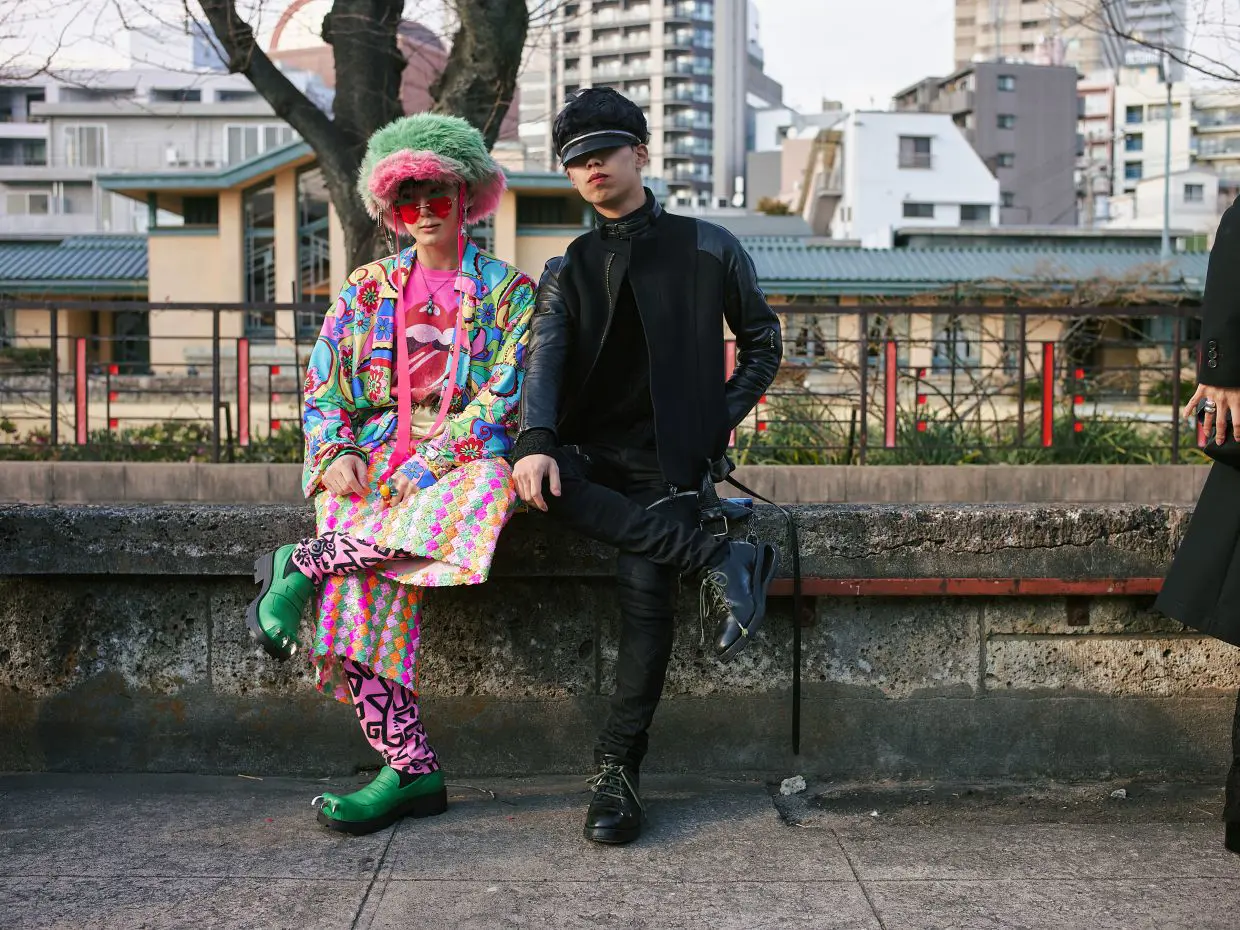 At the recent Tokyo Fashion Week, street style goes bold with
