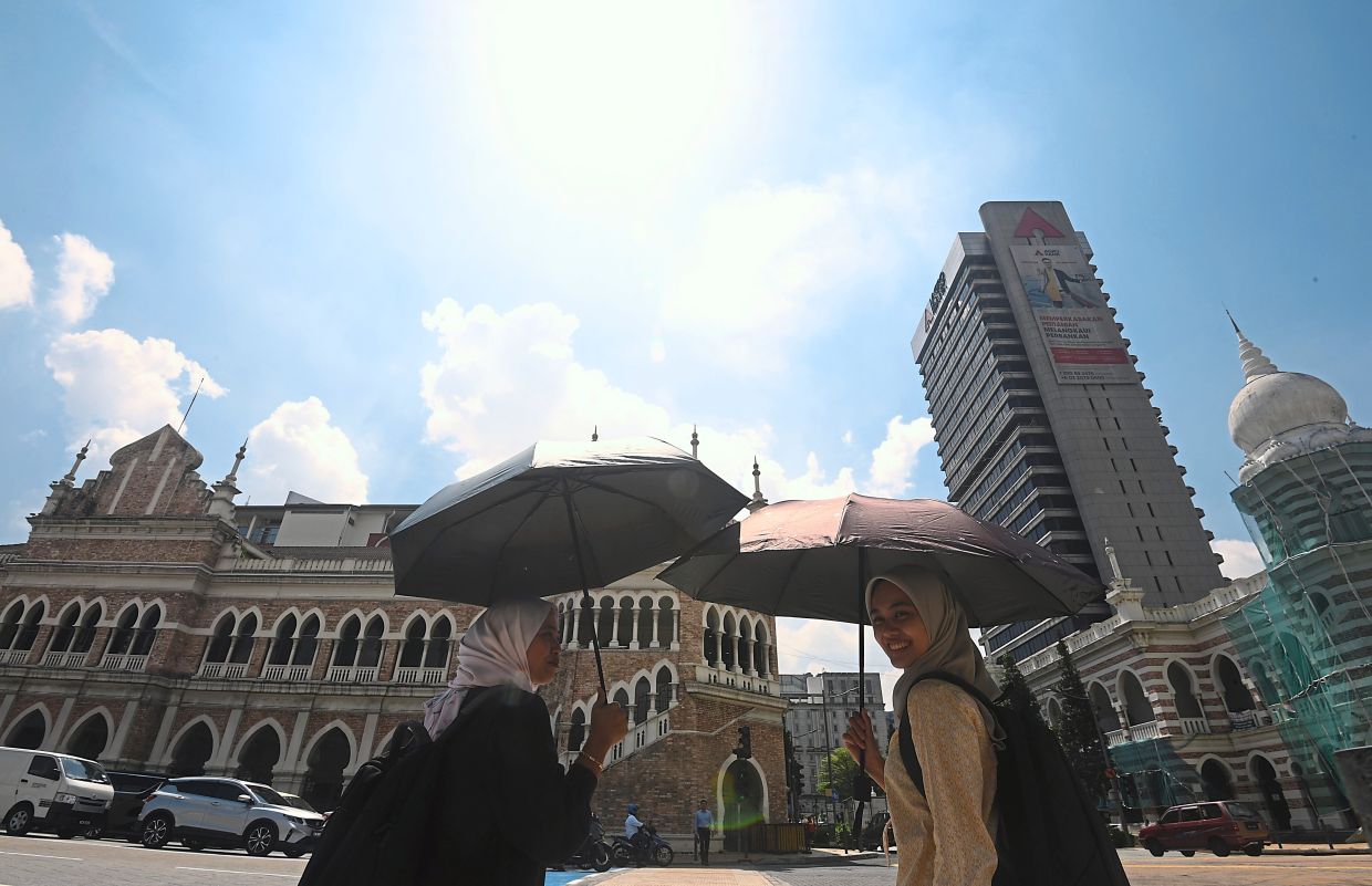 Urban areas also face their own unique heat challenges, as densely built environments tend to face higher exposure due to the urban heat island effect, where concrete and asphalt trap heat. — AZHAR MAHFOF/Filepic/The Star