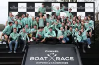 Rowing-Cambridge win men's boat race, Oxford end wait for women's victory