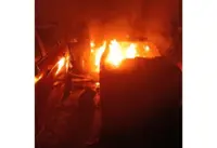 Seven cars destroyed in fire at Sungai Buloh driving school