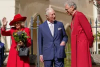 British royals gather for Easter service, with Andrew and his family absent