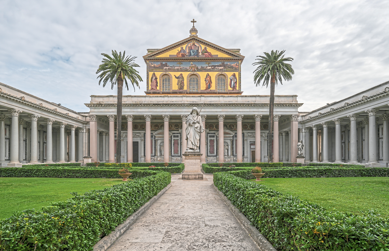 St Paul Outside the Walls is the final resting place of Paul the Apostle. — StPaul/Wikimedia Commons
