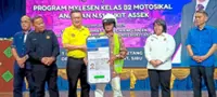 ‘Use motorcycle licence for good’ MyLesen B2 recipients urged 
