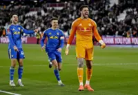 Soccer-Perri's penalty heroics help Leeds beat West Ham to reach FA Cup semis