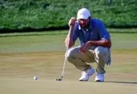 Golf-Scheffler arrives at Augusta National after birth of second child