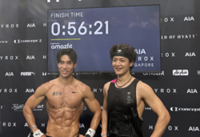 K-pop star Choi Min-ho and Hong Beom-seok from 'Physical: 100' claim top spot in Hyrox Singapore 2026