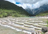 This outdoor theatre show in Lijiang, directed by Zhang Yimou, is popular with tourists