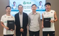 KLK sponsors national men’s doubles pair Arif-Roy King