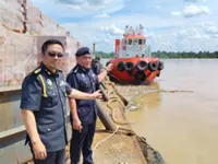 Sibu authorities seize 132,000 litres of illegal diesel worth RM283,800 stored in vessel