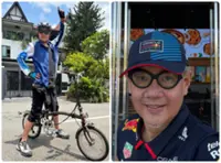 59YO Singaporean music producer cycles 22km twice a week for health after 2025 brain bleed