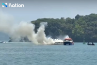 Speedboat fire at Phuket pier leaves five injured, one missing