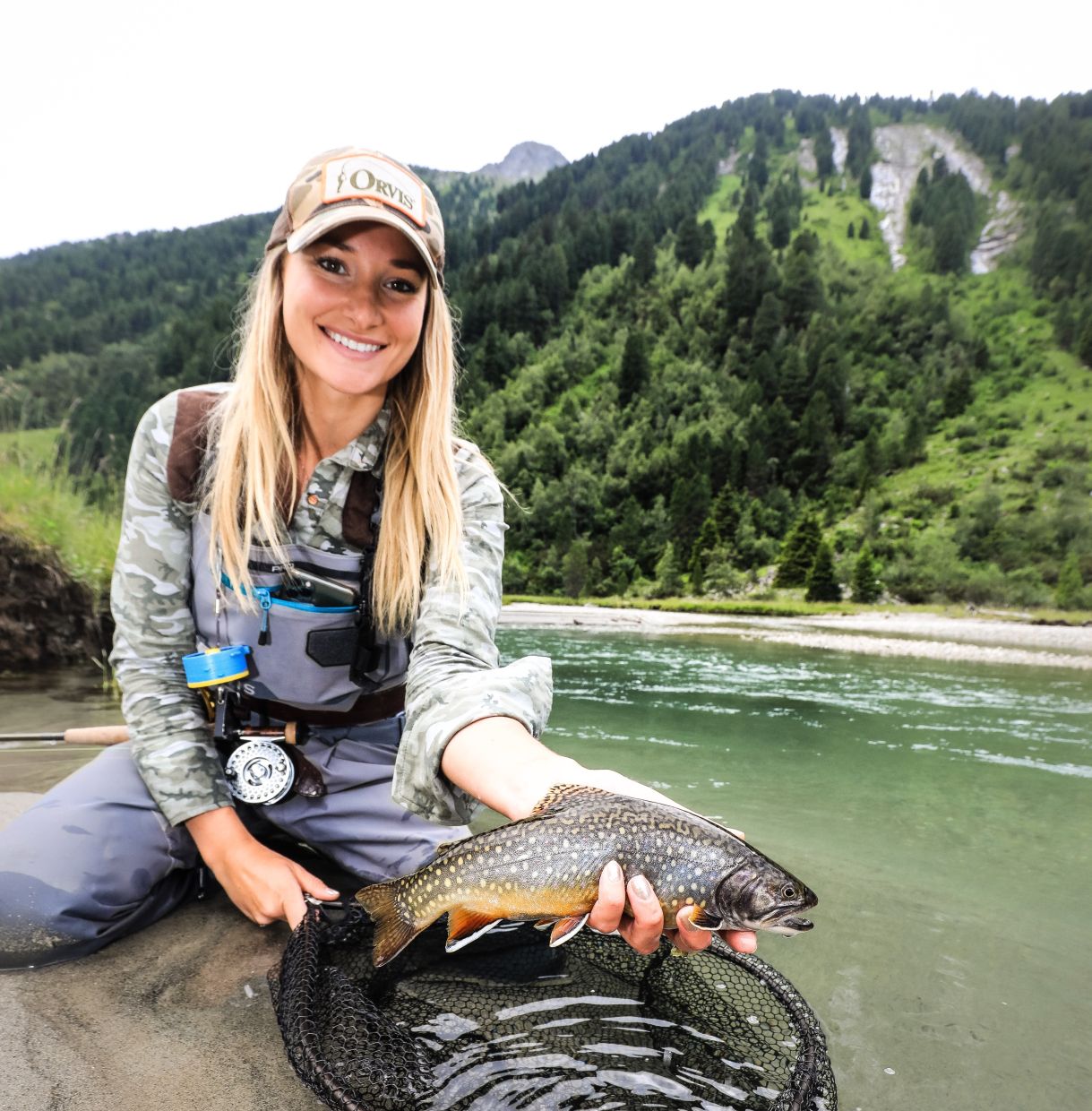 A fly fishing instructor with a global following of around 160,000 on social media, Marina Gibson says the sport is undergoing a revival.
