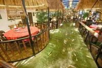 Fusion food in picturesque setting